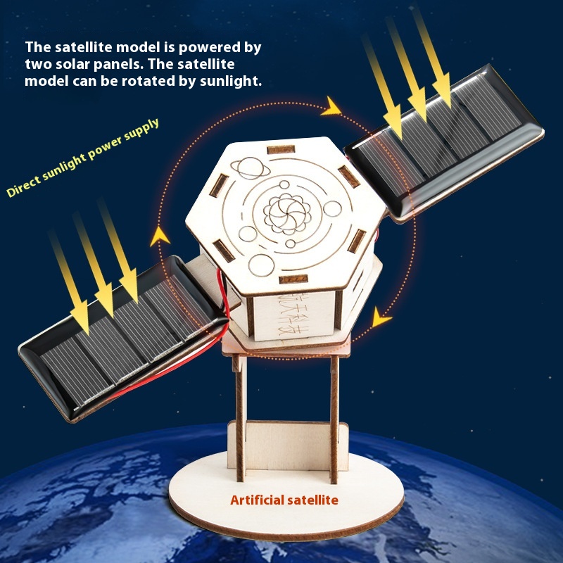 DIY Solar Satellite Artificial - Science Project recension och pris