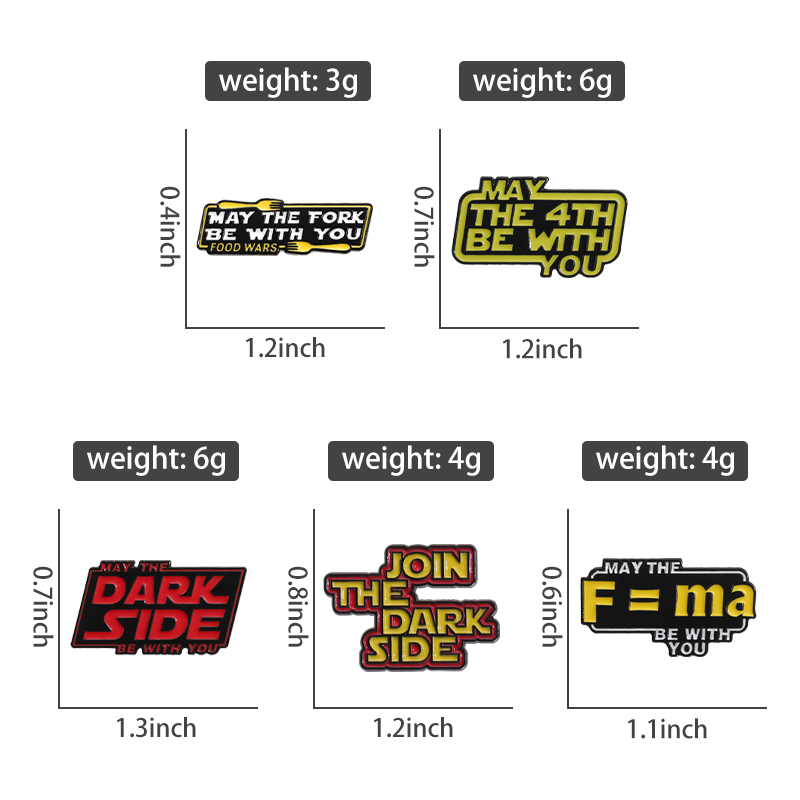 Join The Dark Side Enamel Pins - Science Buddies recension och pris