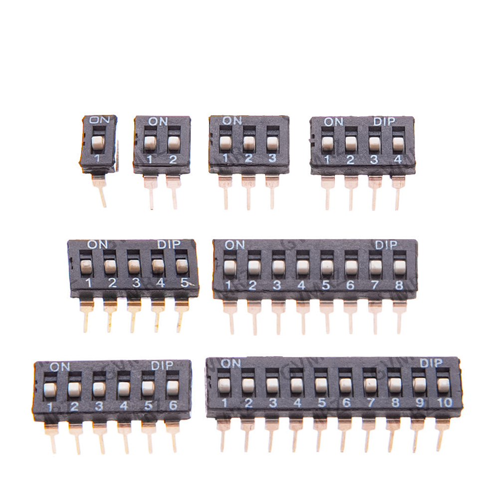 5PCS 2.54mm Pitch Toggle Switc - Circuit Snap Kit recension och pris