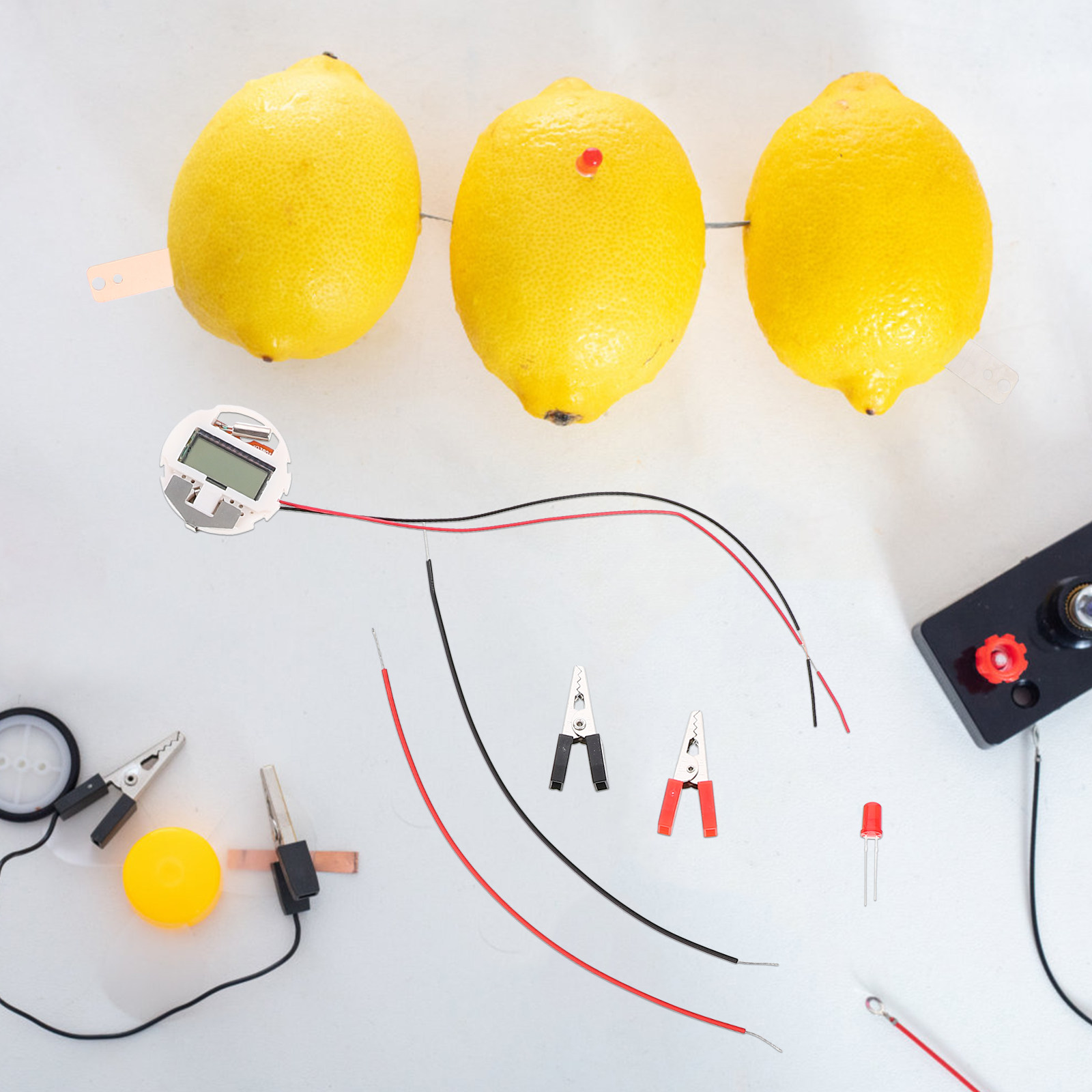 2Sets Fruit Battery Experiment - Science Project Physics recension och pris