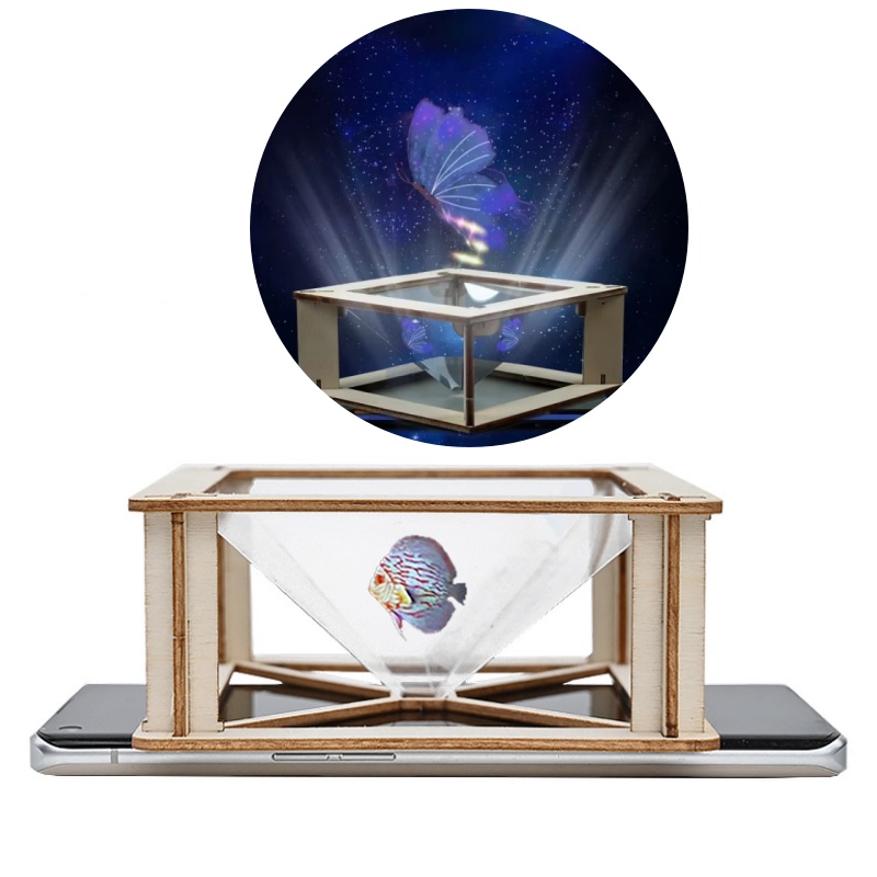 DIY 3D Holographic Projector K - Science Project recension och pris