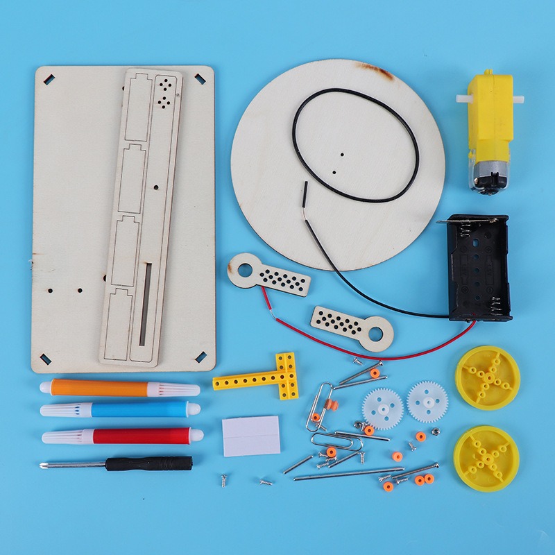 1-3Pcs DIY Wooden Electric Plo - Science Project Robot recension och pris