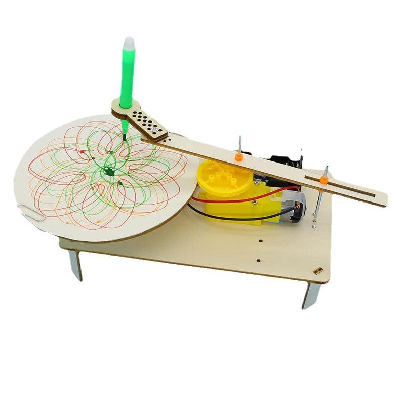 1-3Pcs DIY Wooden Electric Plo - Science Project Robot recension och pris